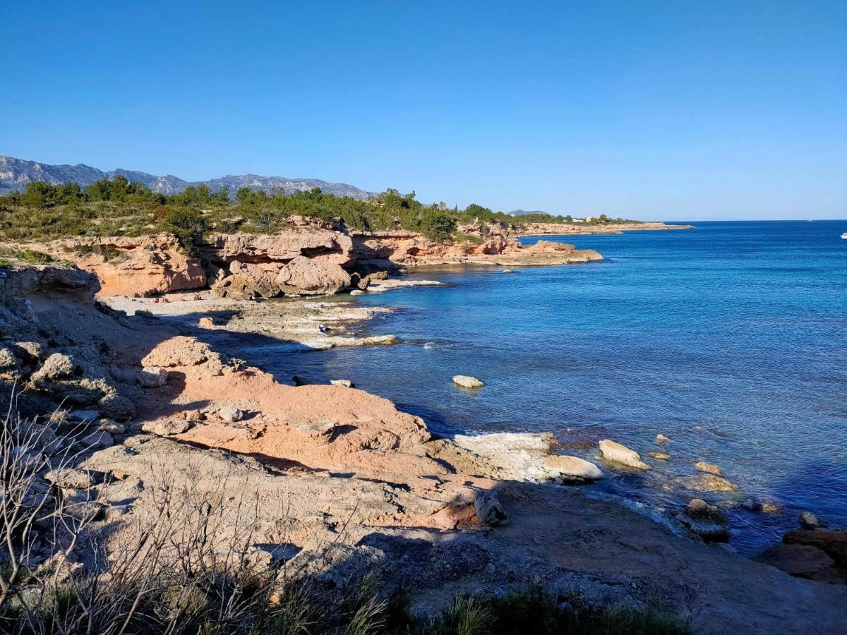 La Villa Romantica Residence De Vacances Les Tres Cales Espagne Екстериор снимка